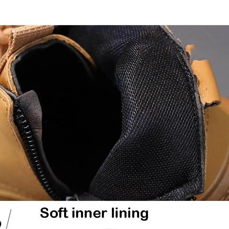  Stylish Kids Ankle Boots - Comfortable Leather Snow & Sports Shoes for Boys and Girls -  ToylandEU™