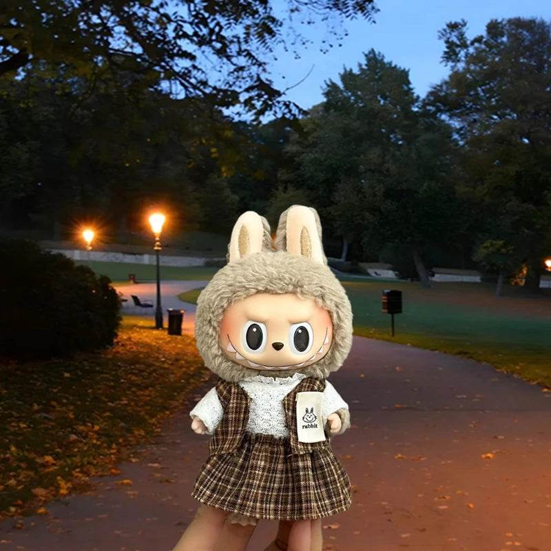 Stylish Labubu Outfit Korean Idol Hoodie Pants For 15 17cm - ToylandEU