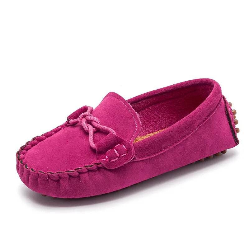 Stylish Leather Slip-On Loafers for Kids - Breathable & Comfortable - ToylandEU