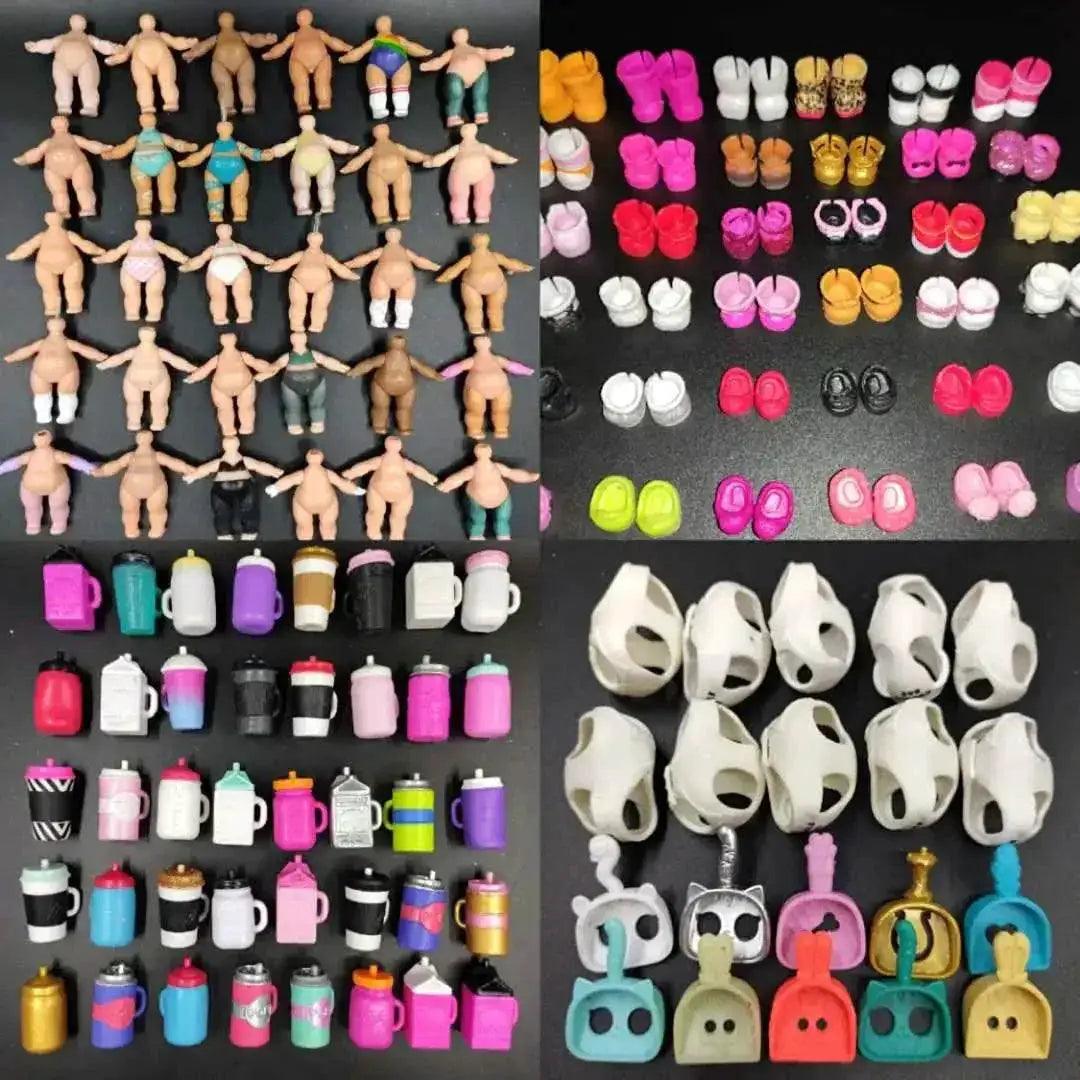  Stylish Multi Style Doll Shoes Set For Kids Toyland EU -  ToylandEU™