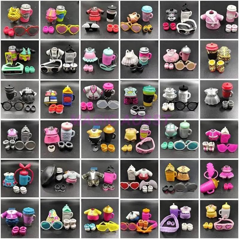  Stylish Multi Style Doll Shoes Set For Kids Toyland EU -  ToylandEU™