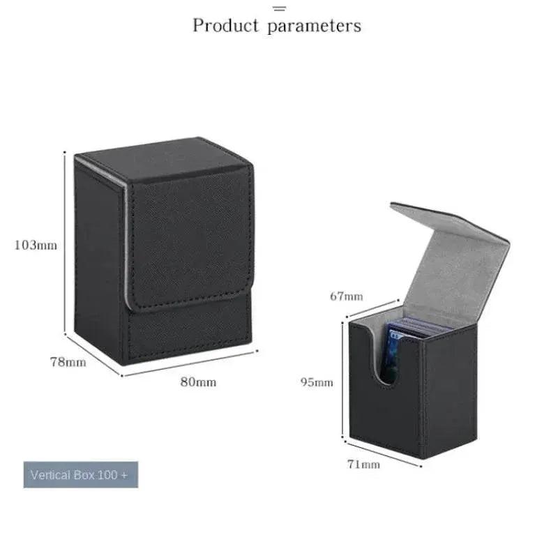  Stylish Premium PU Leather Trading Card Deck Box - RyshePro -  ToylandEU™