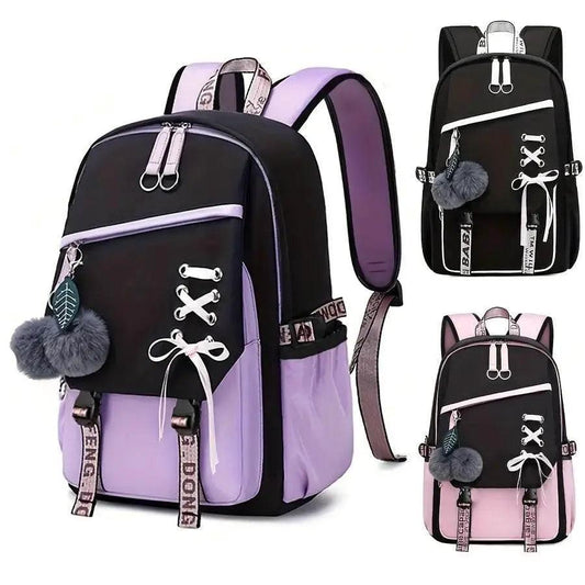  Stylish Splash Proof Schoolbag Backpack 46 Toyland EU -  ToylandEU™