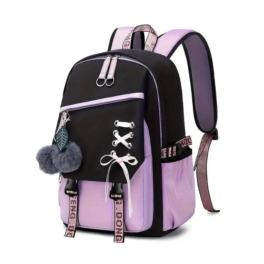  Stylish Splash Proof Schoolbag Backpack 46 Toyland EU -  ToylandEU™