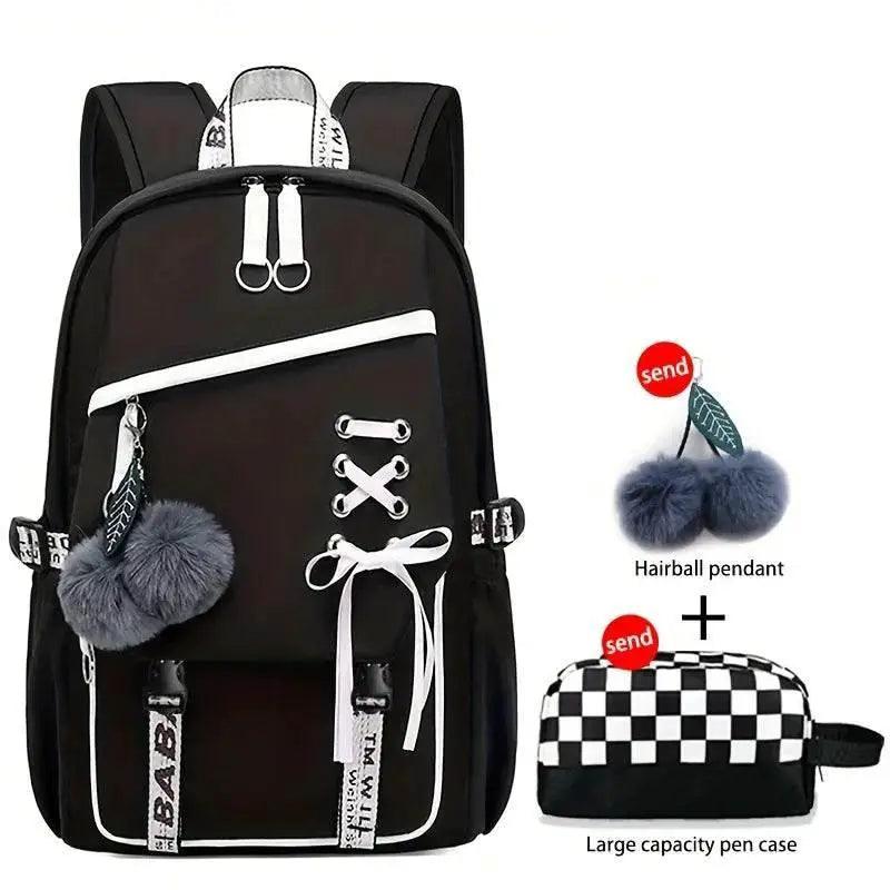  Stylish Splash Proof Schoolbag Backpack 46 Toyland EU -  ToylandEU™