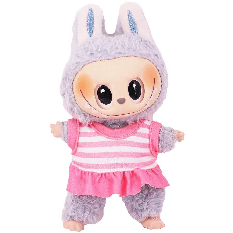 Stylish Summer Bikini Set for 15-17cm Labubu Dolls with Trendy Sunglasses for Fashionable Playtime Accessories Labubu - ToylandEU