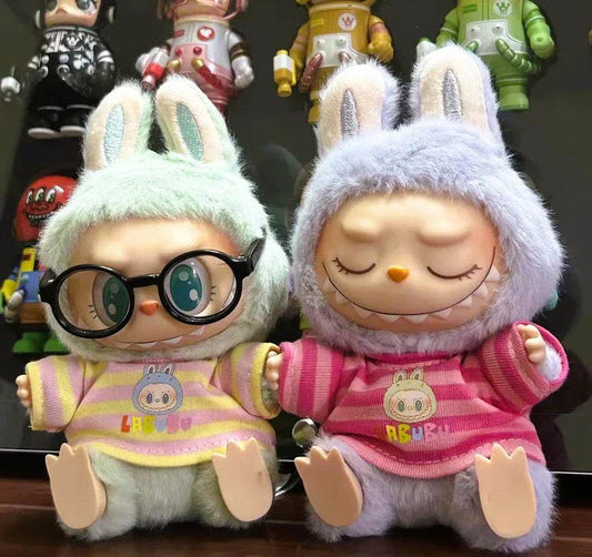 Stylish Summer Outfit Set for Dolls Labubu Featuring Short Sleeves and Shorts Ideal for Unisex Playtime - ToylandEU