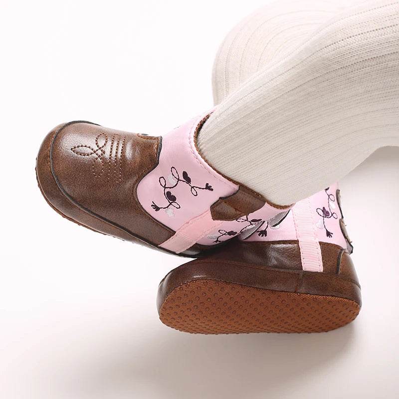 Stylish Unisex Lace-Up High Boots for Infants - Perfect for Autumn and Winter - ToylandEU