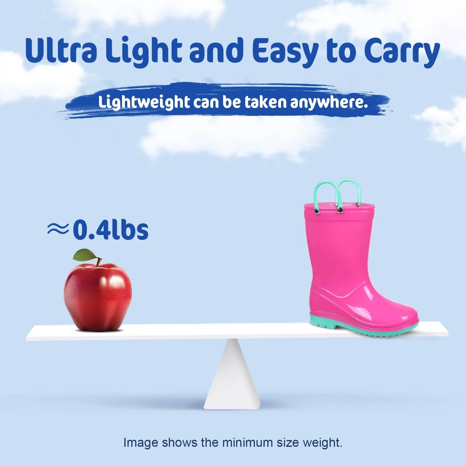 Stylish Waterproof Rain Boots for Kids with Cute Cartoon Design and Comfortable Fit - ToylandEU