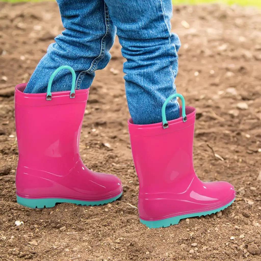 Stylish Waterproof Rain Boots for Kids with Cute Cartoon Design and Comfortable Fit - ToylandEU