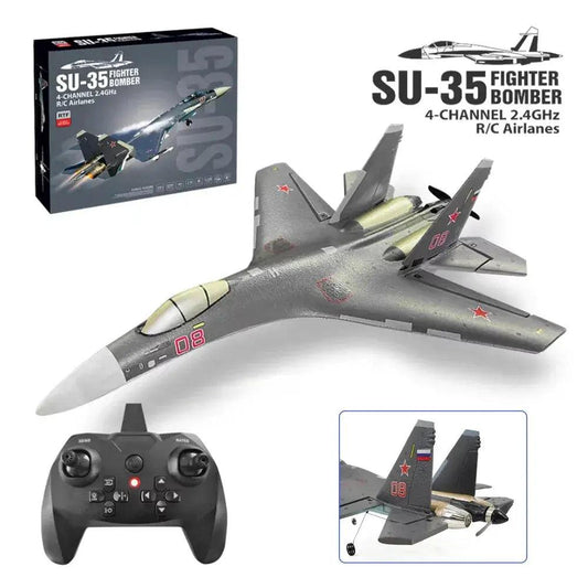  Su35 RC Plane 4CH Foam Fighter Jet 360 Flip -  ToylandEU™