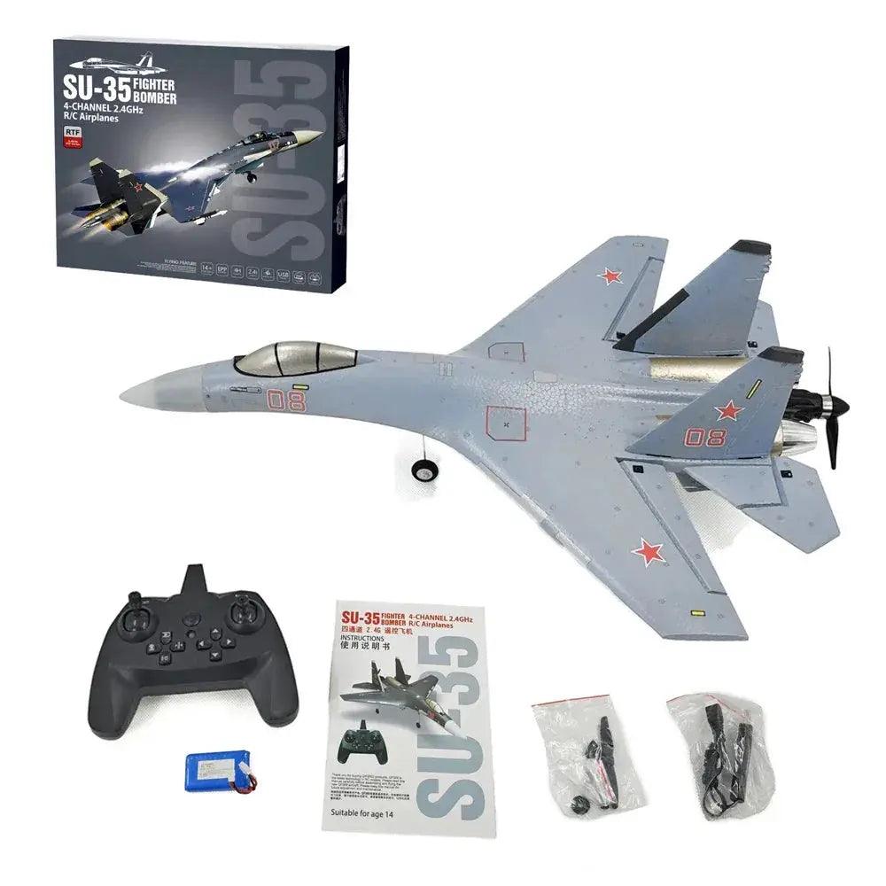  Su35 RC Plane 4CH Foam Fighter Jet 360 Flip -  ToylandEU™