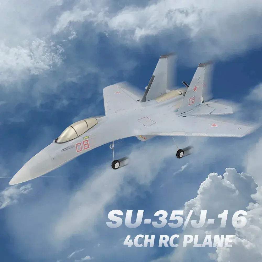 Su35 RC Plane 4CH Foam Fighter Jet 360 Flip Performance - ToylandEU