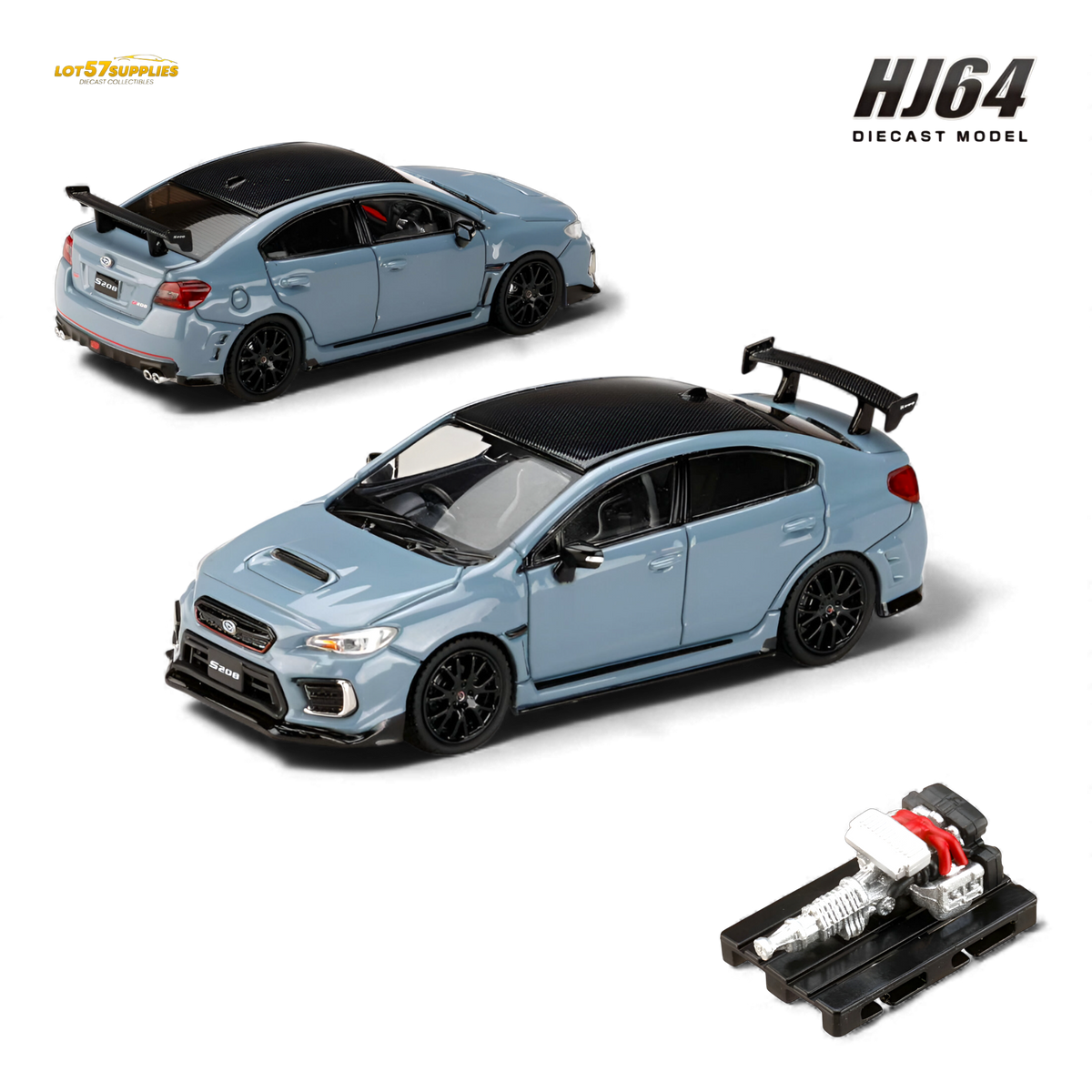 Subaru Diecast Car | 1:64 Scale | Toylandeu™