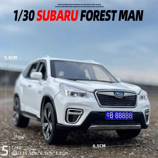 Subaru Forester 1 30 Diecast Alloy Off Road SUV Model With Sound And Light - ToylandEU
