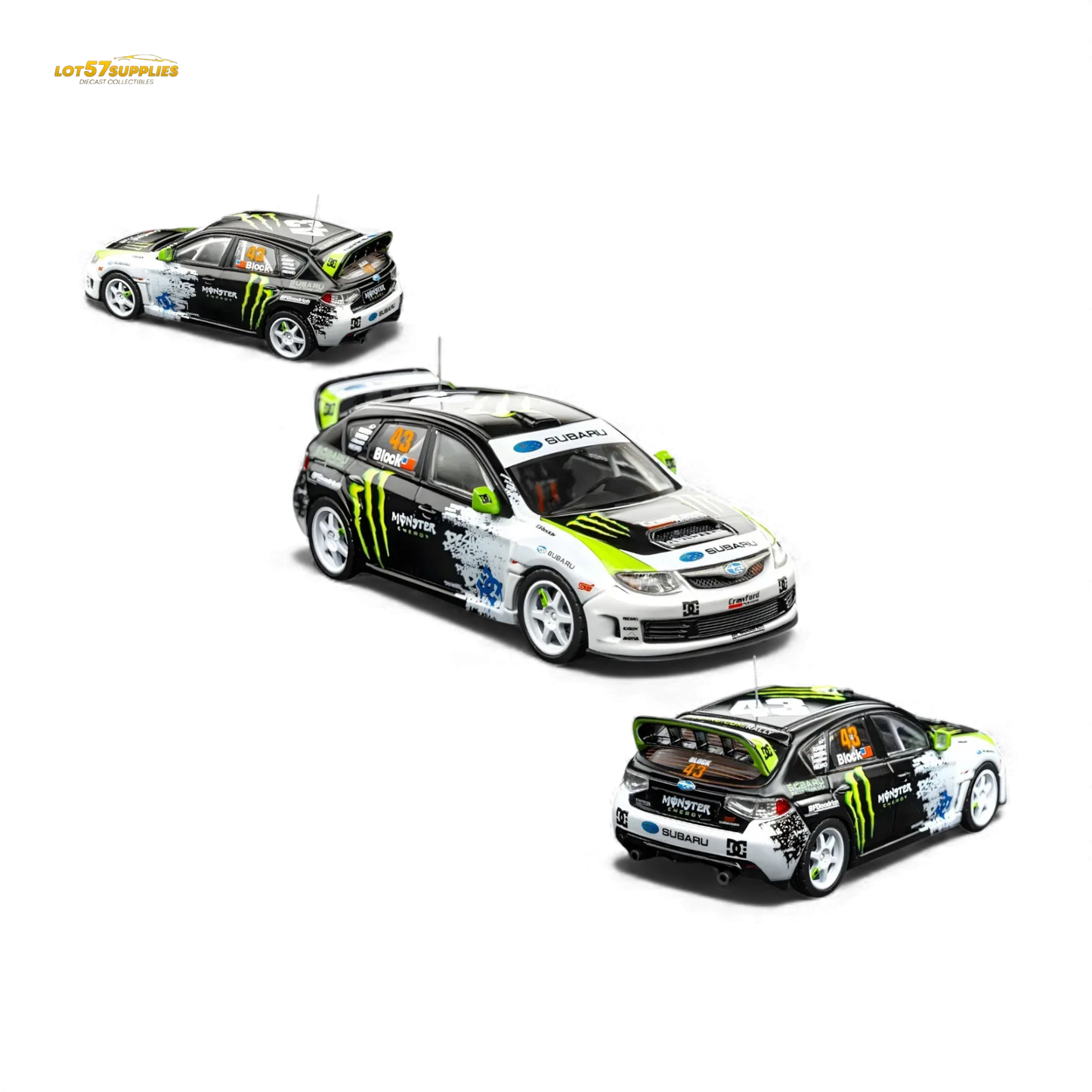 Subaru Impreza WRX STI Diecast 1:64 Rally Car Collectible - ToylandEU