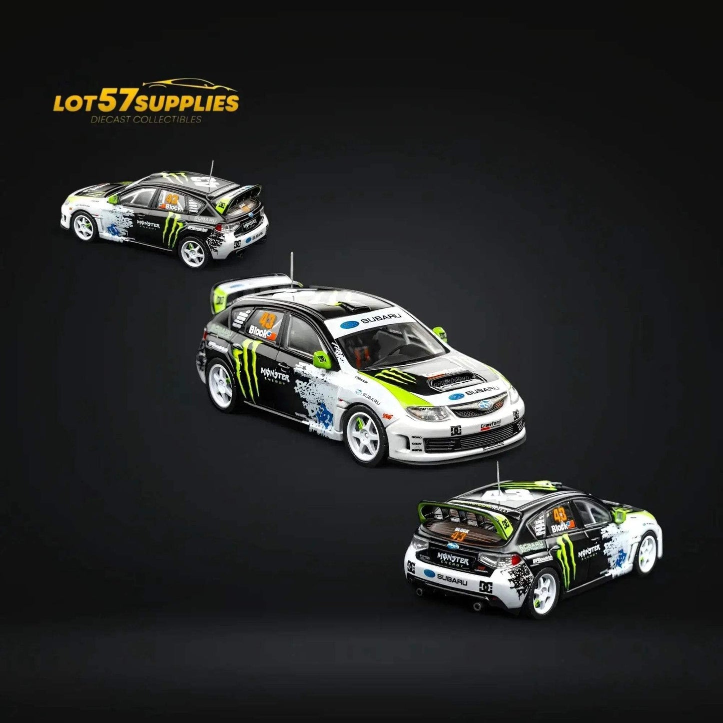 Subaru Impreza WRX STI Diecast 1:64 Rally Car Collectible - ToylandEU