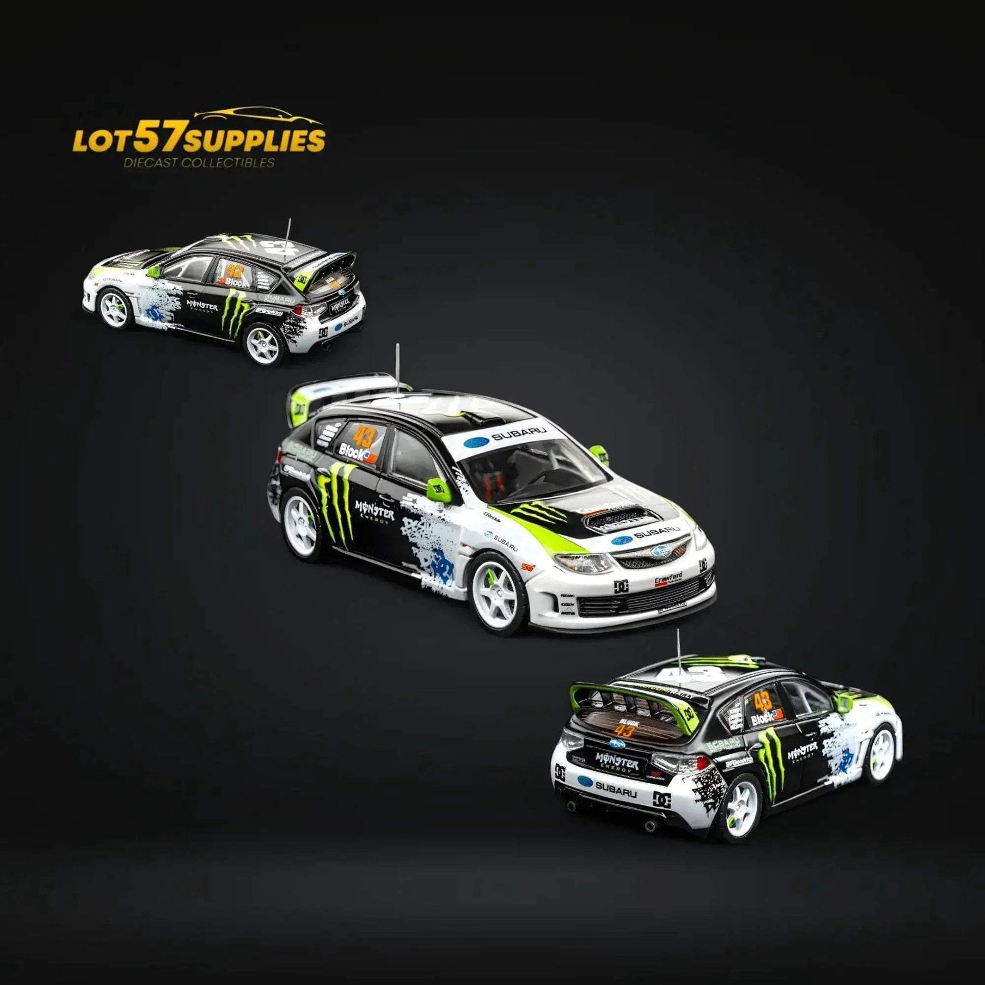 Subaru Impreza WRX STI Diecast 1:64 Rally Car Collectible - ToylandEU