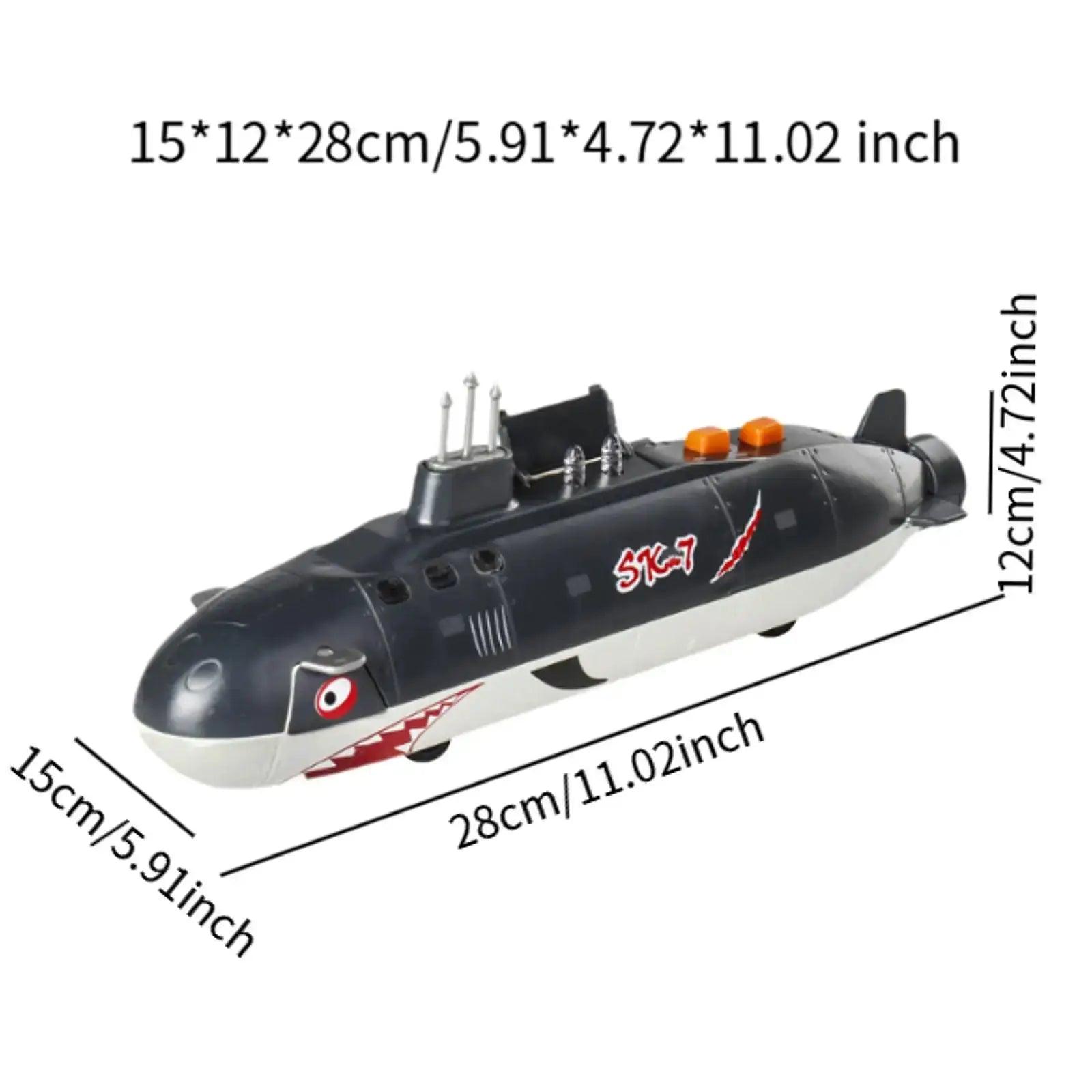  Submarine Model Water Toy Waterproof Alloy Mini Submarine -  ToylandEU™