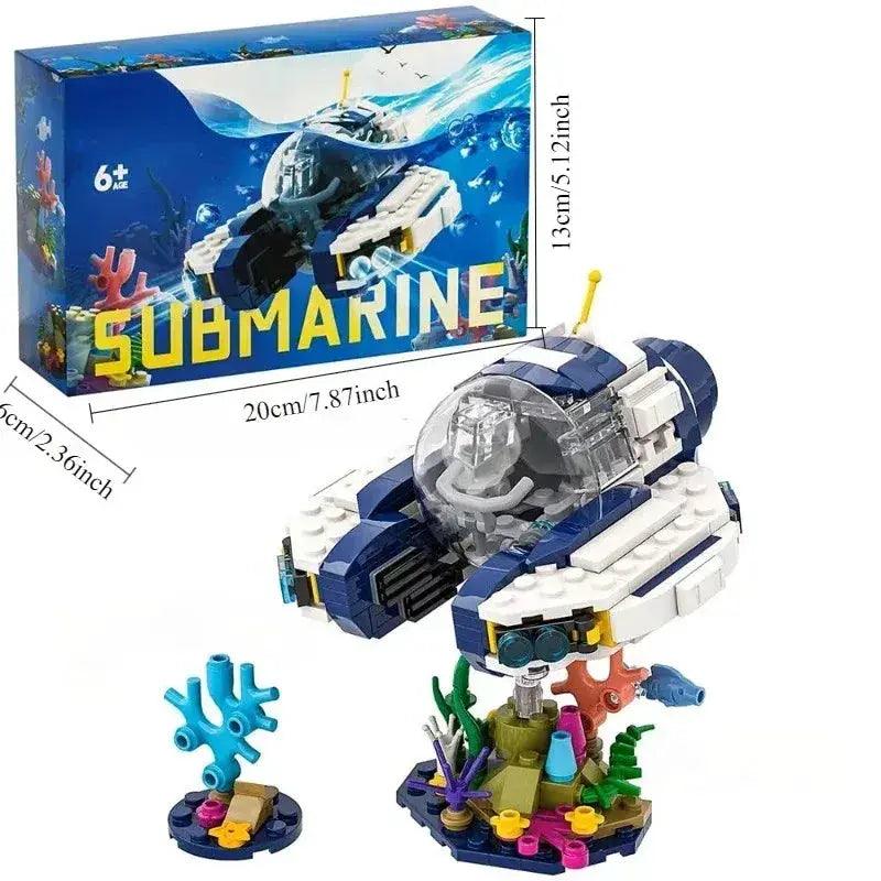  Submarine Sea Goose Building Blocks Lego Education Set -  ToylandEU™
