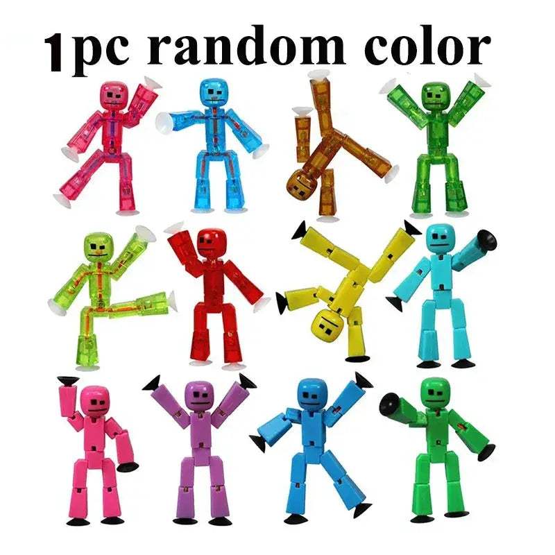 Suction Cup Robot Toys Deformable Figures For Kids - ToylandEU