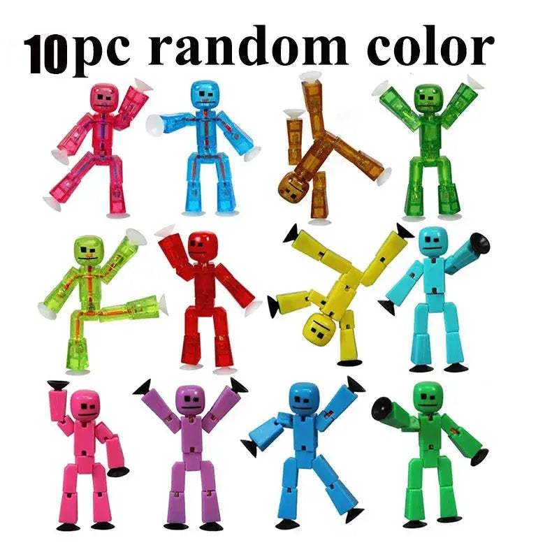 Suction Cup Robot Toys Deformable Figures For Kids - ToylandEU