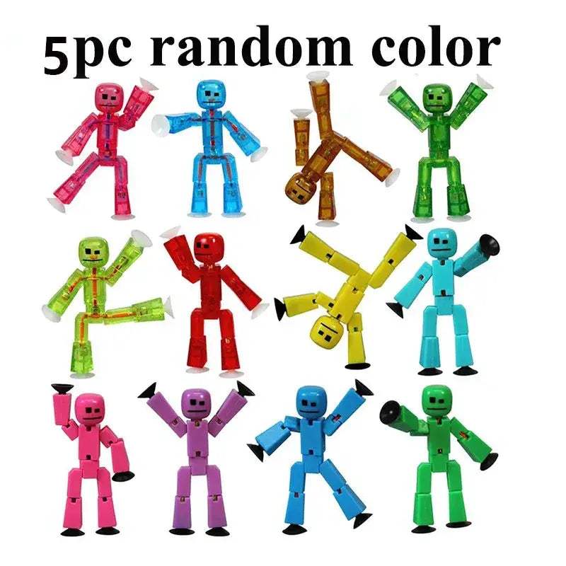 Suction Cup Robot Toys Deformable Figures For Kids - ToylandEU