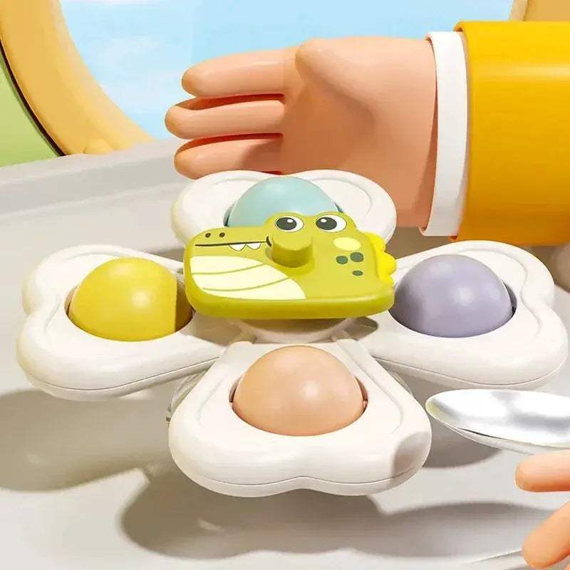 Suction Cup Rotating Toy For Baby Hand Eye Coordination - ToylandEU