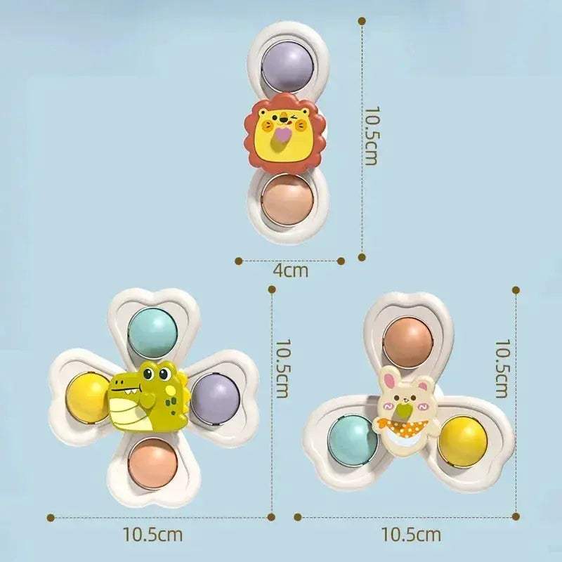 Suction Cup Rotating Toy For Baby Hand Eye Coordination - ToylandEU