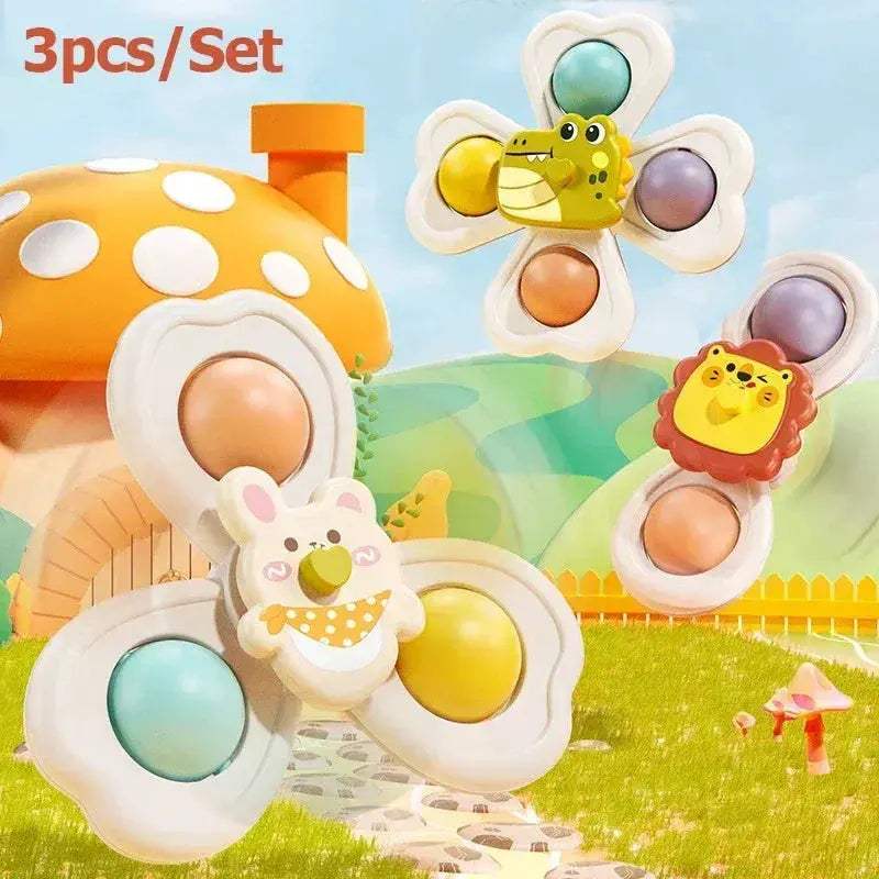 Suction Cup Rotating Toy For Baby Hand Eye Coordination - ToylandEU