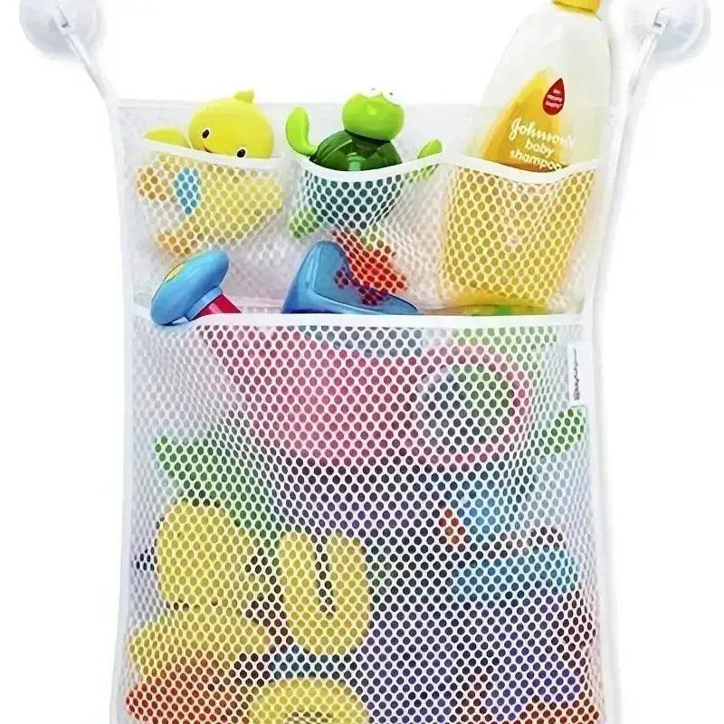  Baby Bath Toy Storage Bag With Strong Suction Cups -  ToylandEU™