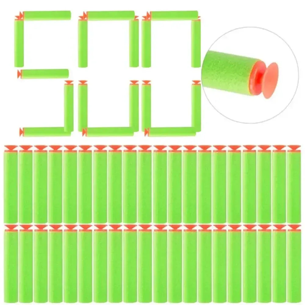 Suction Darts Refill Set For Nerf Toys Safe Foam Bullets - ToylandEU