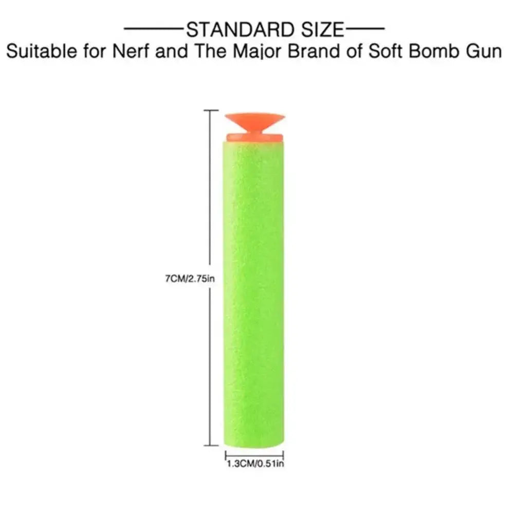 Suction Darts Refill Set For Nerf Toys Safe Foam Bullets - ToylandEU