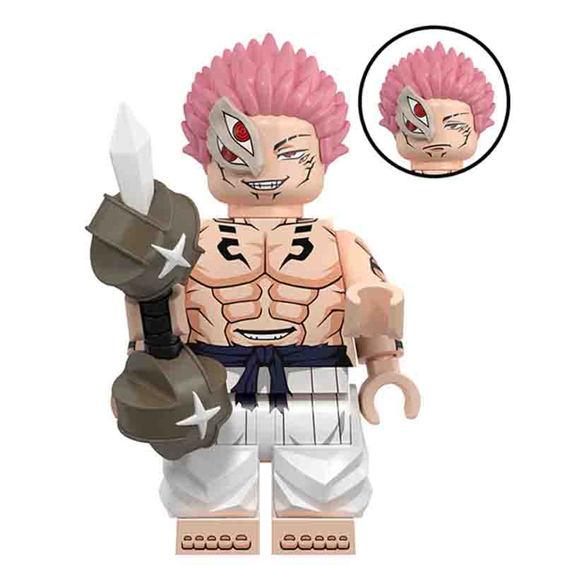 Sukuna Minifigure | LEGO Compatible | Toylandeu™