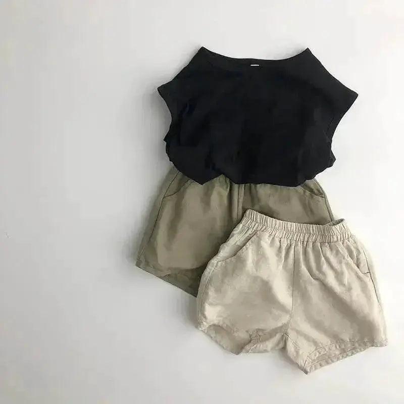  Summer Baby Cotton Linen Shorts for Kids Unisex Wear -  ToylandEU™