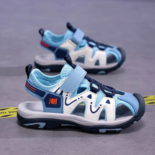 Summer Kids Beach Sandals Shoes Closed Toe Anti Bump - ToylandEU