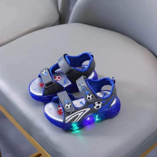  Summer Kids Glowing Light Sandals for Beach Fun -  ToylandEU™