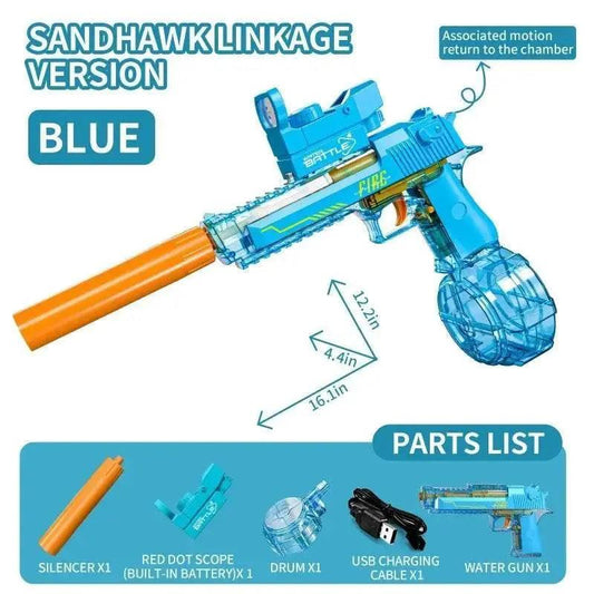  Summer Toys Desert Eagle Water Gun Full Automatic Electric -  ToylandEU™