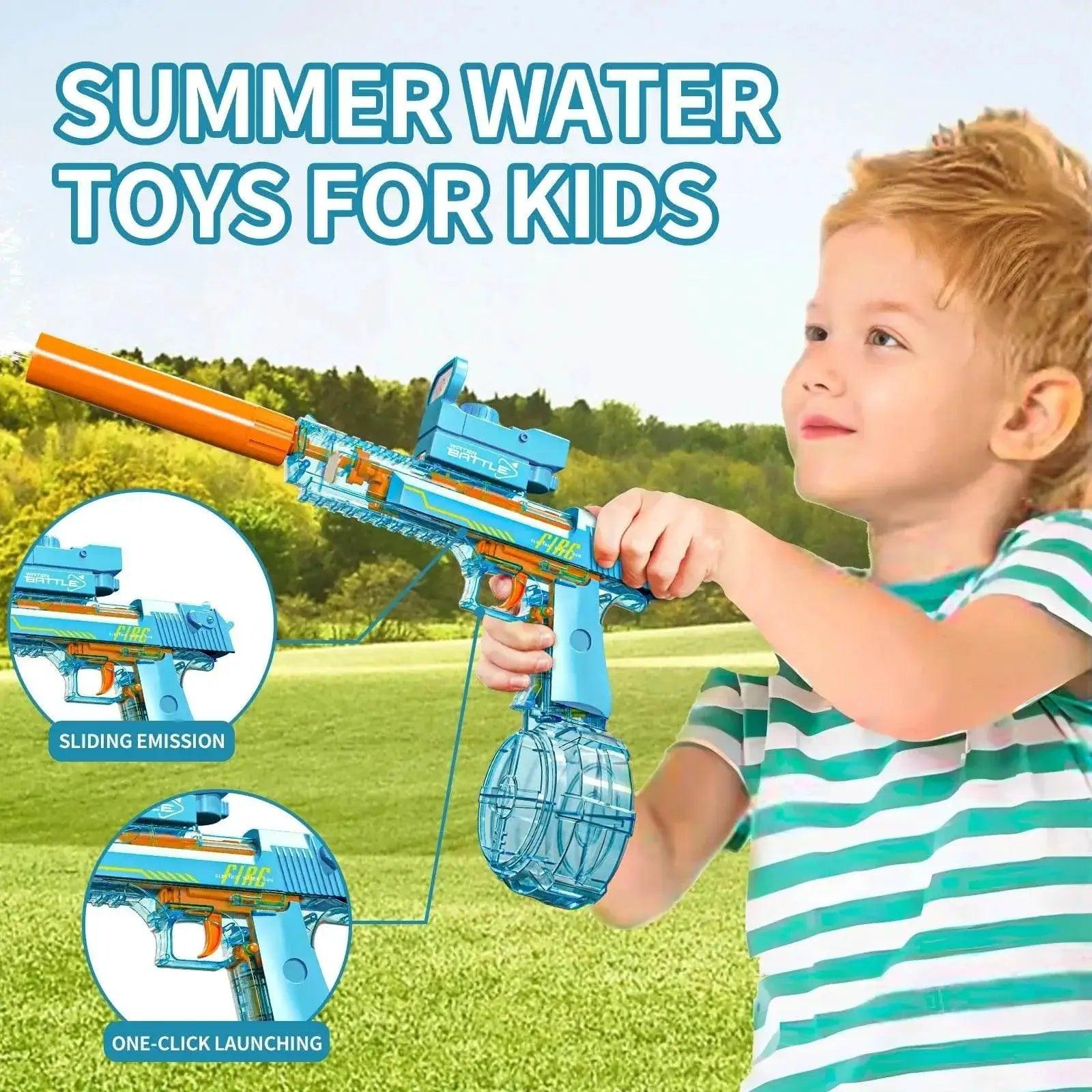  Summer Toys Desert Eagle Water Gun Full Automatic Electric -  ToylandEU™