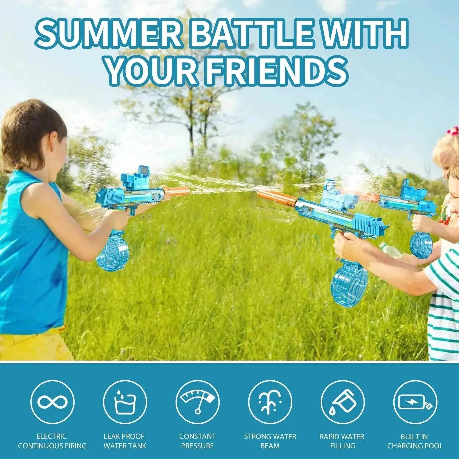  Summer Toys Desert Eagle Water Gun Full Automatic Electric -  ToylandEU™