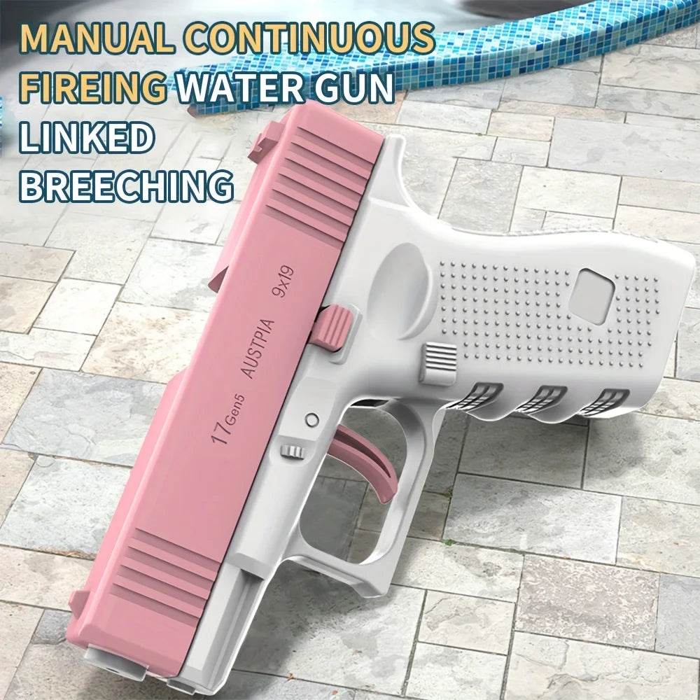 Summer Water Gun Non Electric Pistol High Pressure Beach Toy - ToylandEU