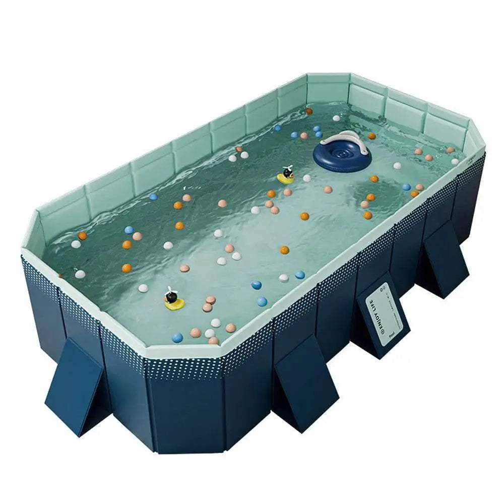 SummerSplash Premium Foldable Swimming Pool – Perfect for Family Outdoor Gatherings - ToylandEU