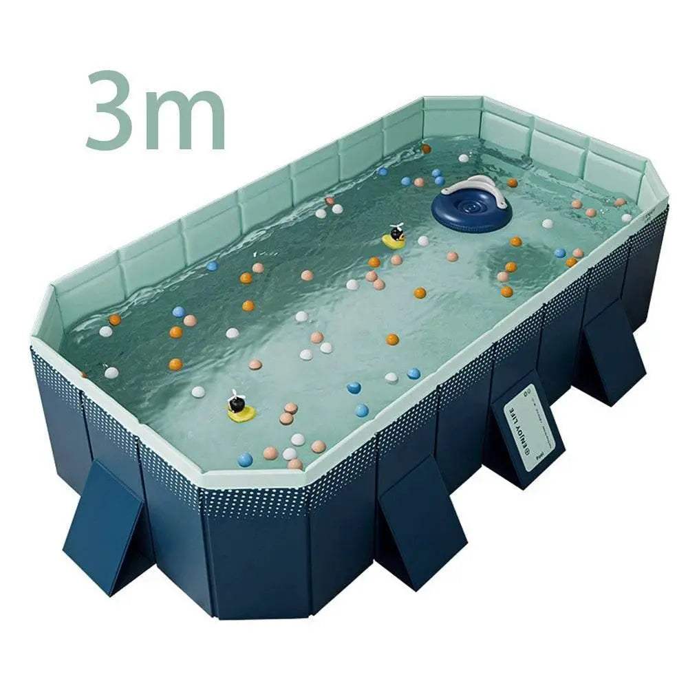 SummerSplash Premium Foldable Swimming Pool – Perfect for Family Outdoor Gatherings - ToylandEU