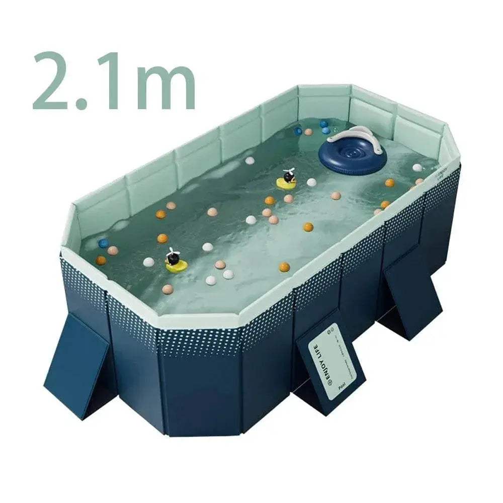 SummerSplash Premium Foldable Swimming Pool – Perfect for Family Outdoor Gatherings - ToylandEU