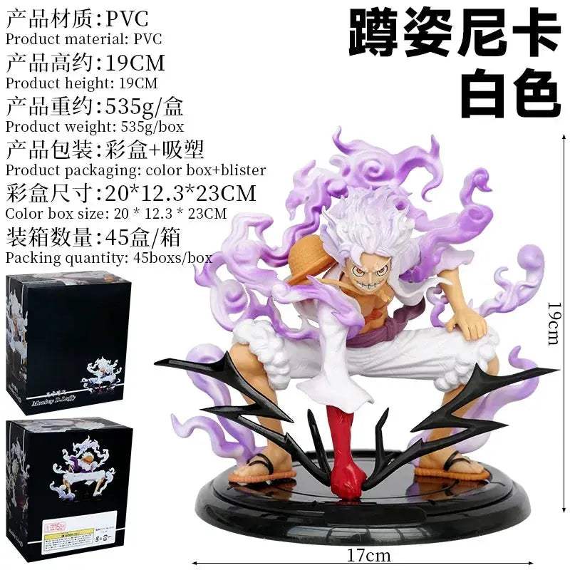 Sun God Fifth Gear Nika Luffy Figure Collectible PVC Model - ToylandEU