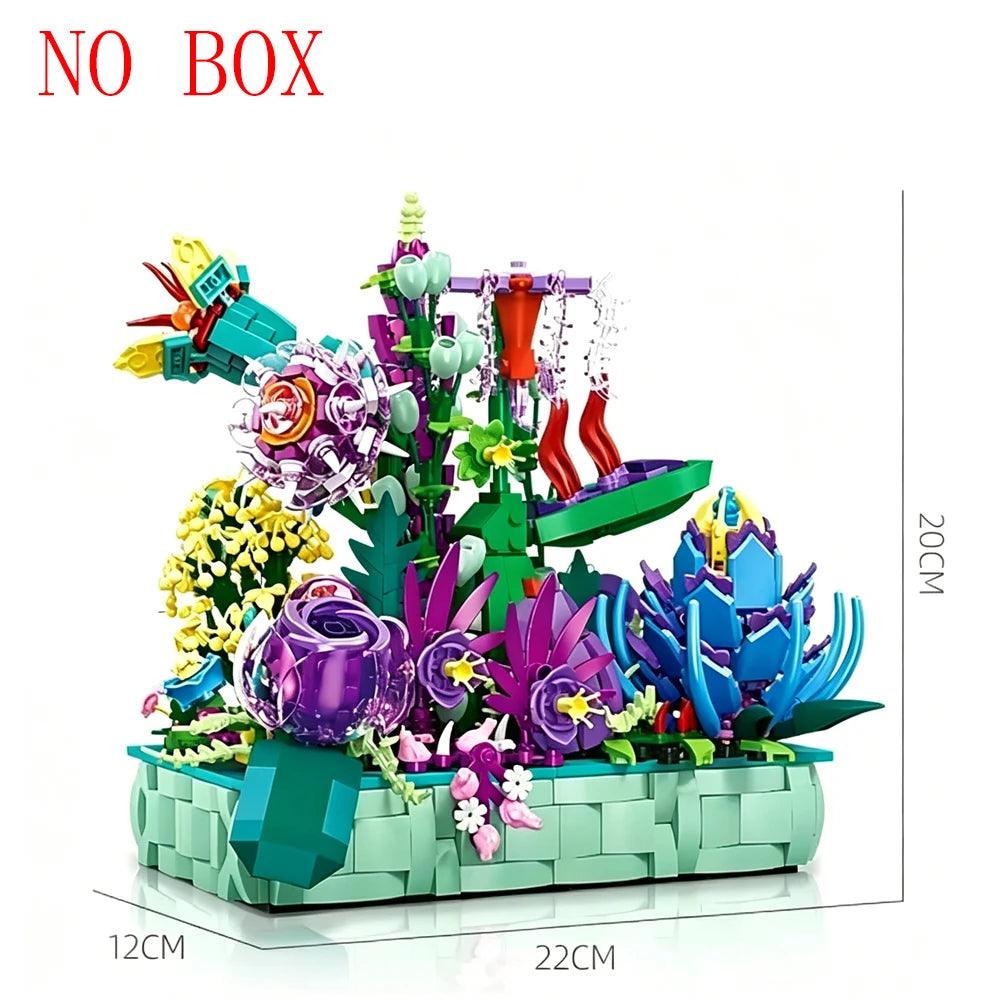 Sunflower Building Blocks | Compatible With Lego | Toylandeu™