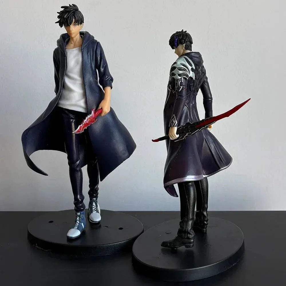 Sung Jin-Woo Anime Figure Solo Leveling Action Figurines Shadow King Desktop Collectible Display Toy - ToylandEU
