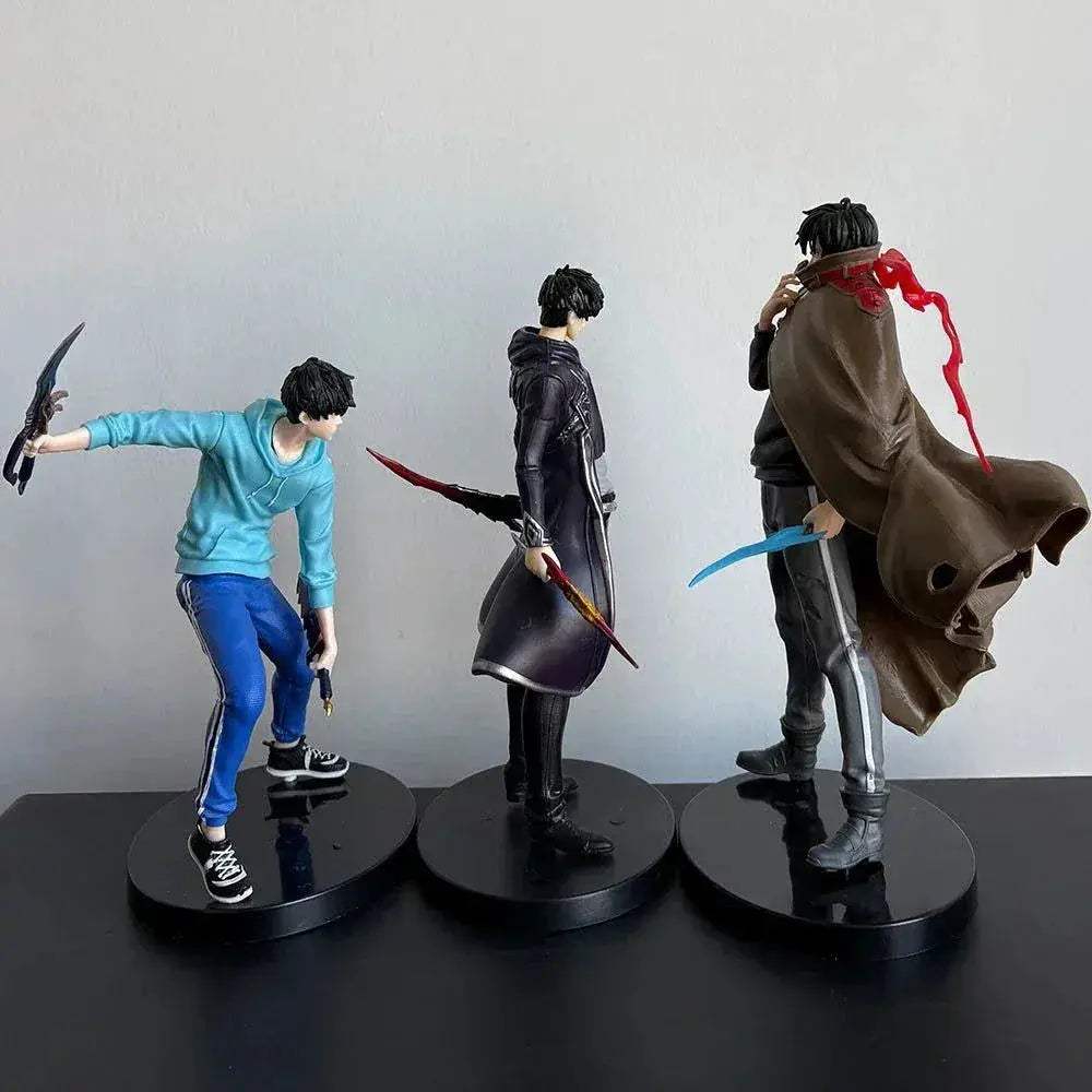 Sung Jin-Woo Anime Figure Solo Leveling Action Figurines Shadow King Desktop Collectible Display Toy - ToylandEU