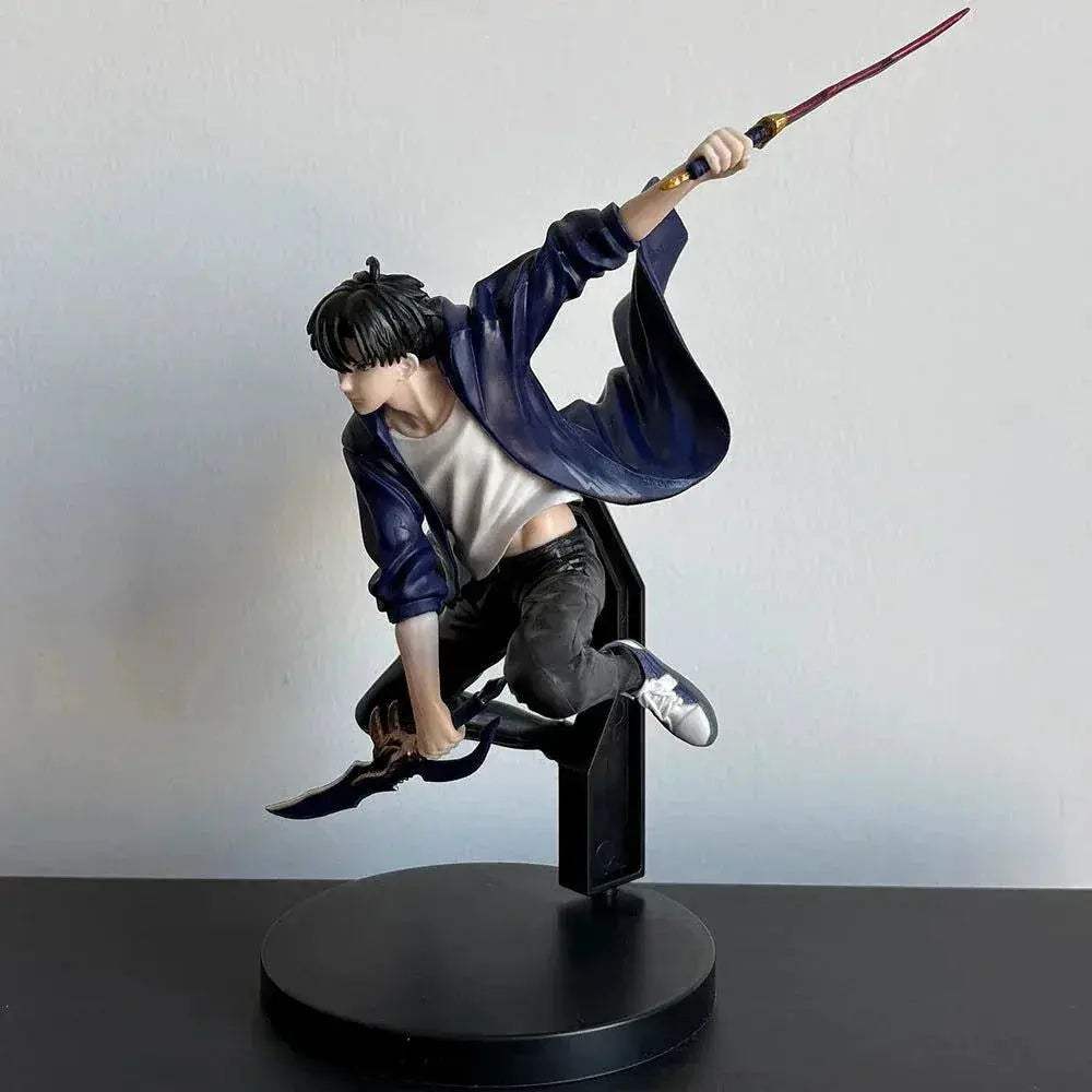 Sung Jin-Woo Anime Figure Solo Leveling Action Figurines Shadow King Desktop Collectible Display Toy - ToylandEU
