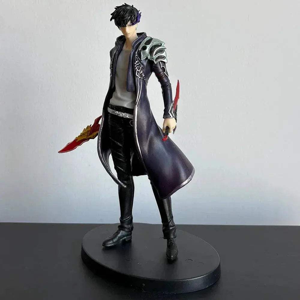 Sung Jin-Woo Anime Figure Solo Leveling Action Figurines Shadow King Desktop Collectible Display Toy - ToylandEU